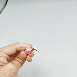 Pinzas de extensión de pestañas de acero inoxidable profesional de alta calidad, fabricante personalizado, punta de fibra, Color rosa - Product Image 6