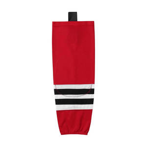 Chaussettes de hockey sur glace personnalisées avec couleur d'équipe personnalisée pour les juniors, les seniors et les adultes, polyester/coton, durables et écologiques - Product Image 2