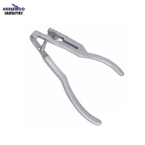 Juego de instrumentos de cirugía General de acero inoxidable alemán Premium de marca personalizada, alicates perforadores de presa de goma marfil, potencia Manual CE - Product Image 1