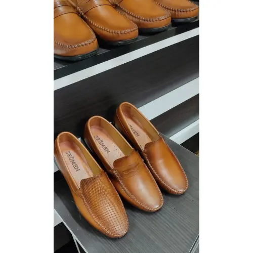 Original Leather Loafer Rok Model Shoes