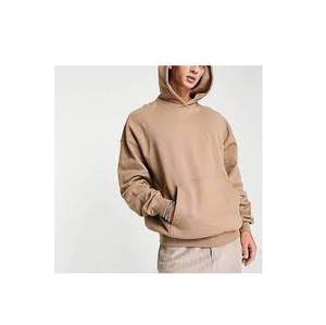 Sudadera con capucha vintage para hombre, ropa para correr de la INDIA, color gris desgastado, personalizada, OEM, venta al por mayor - Product Image 2