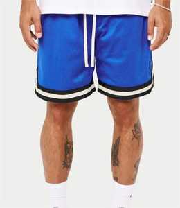 Men's Casual Custom Logo 100% Polyester Gym Shorts Double Layers <b>5</b> Inch Mesh for Beach Summer <b>Basketball</b> Running Sports Shorts - Product Image 2