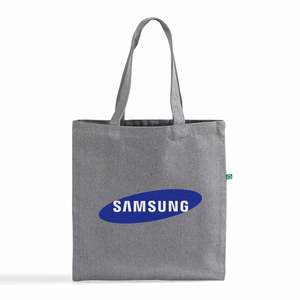 Customizable Classic Cotton Tote Bag emarket logo Printed Recycled Fabric Carry Bag For <b>Repeat</b> Use Big Branded Smart packaging - Product Image 4