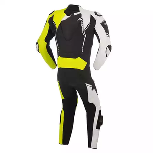 Chaqueta de cuero de carreras de motos Unisex hecha a medida de alta calidad impermeable a prueba de viento transpirable de talla grande diseño para todas las estaciones - Product Image 2