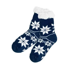 Calzini Antiscivolo Personalizzati a Tema Natalizio per Forniture Festive - Product Image 2