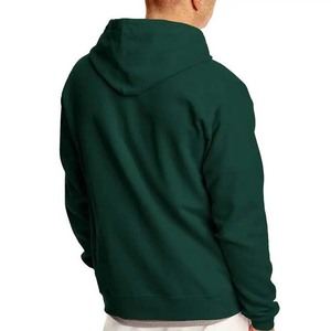 Sudaderas con cremallera Streetwear Ropa de hombre Precio al por mayor Color sólido 100% Algodón Transpirable Winter Basics Sudaderas con capucha para hombre 2025 - Product Image 2