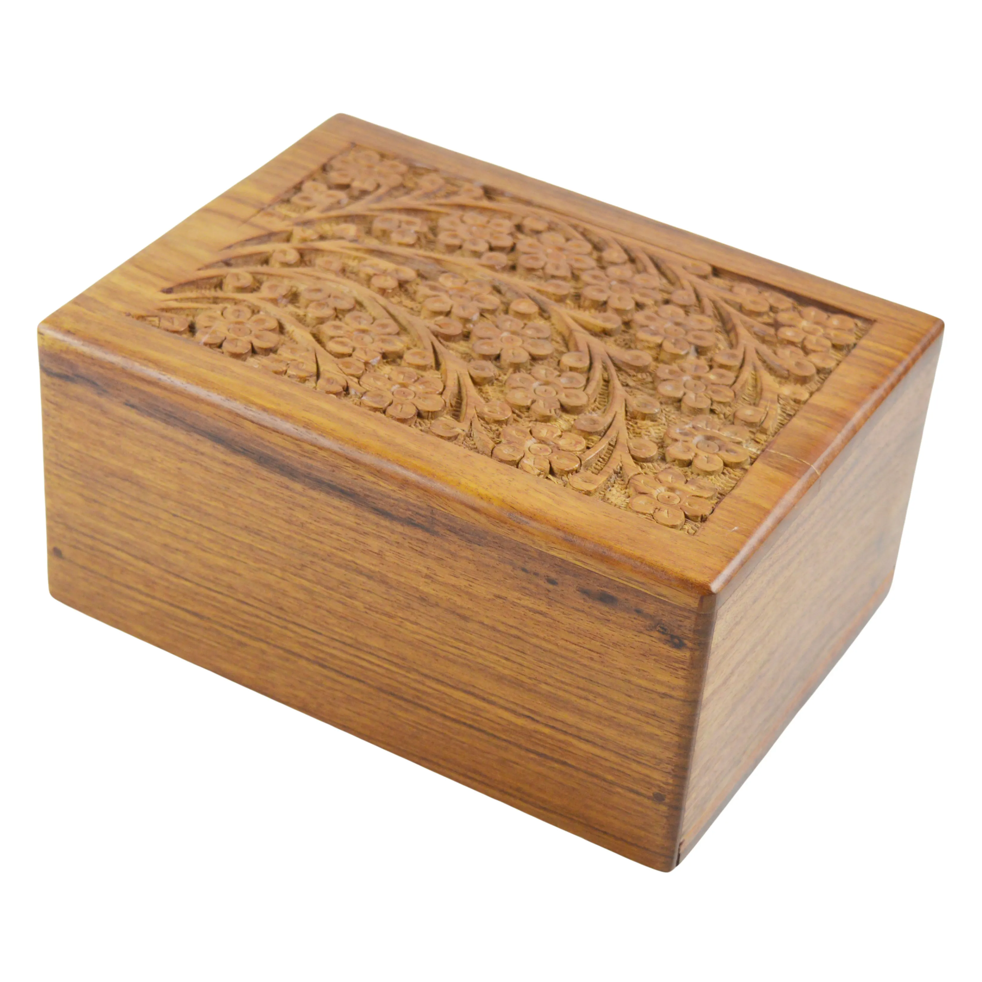 Vaso portaoggetti di design scatola in legno massello a prezzo all'ingrosso ideale per contenitori per la conservazione di frutta secca e contenitori per la conservazione di caramelle