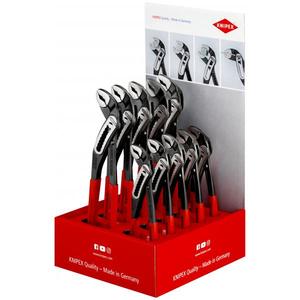 For Knipex Counter Display for Alligator Water Pump <b>Pliers</b> 180-250mm <b>Set</b> of 10 Pieces - Product Image 1