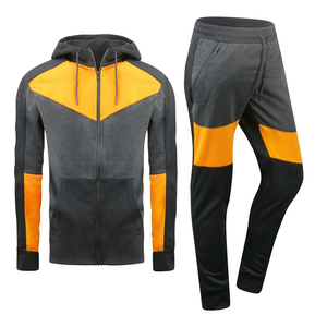 Custom Sublimation Polyester Plus Size <b>Velour</b> <b>Tracksuit</b> <b>Men'S</b> Casual <b>Tracksuit</b> Full Zipper Jogging Football <b>Tracksuits</b> for <b>Men</b> - Product Image 6