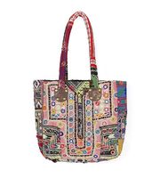 Tas Afghanistan Gaya Gypsy Vintage Banjara, Tas Etnis Vintage Tribal, Tas Selempang Banjara, Tas Tote Boho Gypsy, Dompet Gypsy Bordir Tangan dari Kain