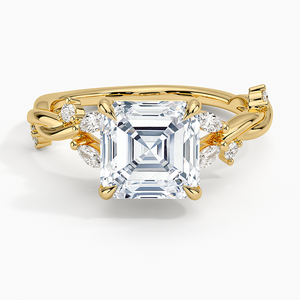 Bague en diamant de luxe pour femmes coupe ronde Solitaire bague de fiançailles diamant naturel 10K 14K 18K or bijoux fins - Product Image 1