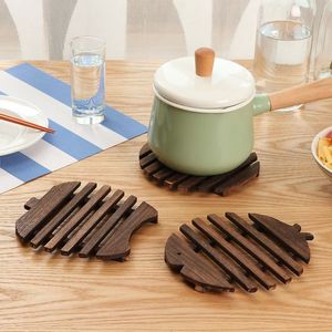 Juego de posavasos de madera único con aspecto minimalista, ideal para hogares modernos y cocina sofisticada y decoración de comedor - Product Image 5