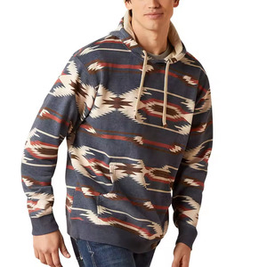 Sweat à capuche zippé surdimensionné en coton pour hommes, respirant, décontracté, avec impression personnalisée et fermetures éclair bon marché, vente en gros - Product Image 4