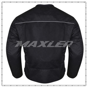 Mesh <b>Summer</b> Motorcycle <b>Jacket</b> Adventure Riding Lightweight Mesh Motorcycle <b>Jacket</b> for <b>Men</b> Reflective Panels CE Arrmored - Product Image 2