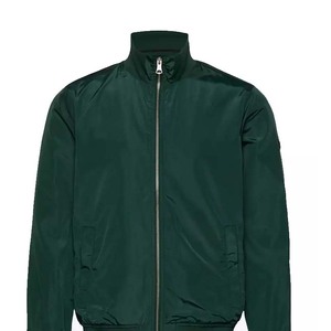 Top Trending Men's Canvas Bomber Jacket Breathable Windproof Design Front Logo High Quality Wholesale with Customizable Options - Product Image 3