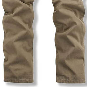 Men's <b>High</b> <b>Waist</b> Cotton Jogger Pants Casual Drawstring <b>Trousers</b> With Pockets Jogger Men Cargo Pants - Product Image 5