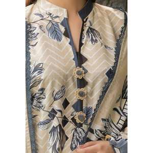 Ensemble de 3 pièces non cousues de style bohème Khaddar K-52023 pour la saison printemps/été - Product Image 2