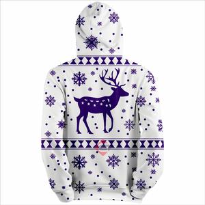 เสื้อมีฮู้ดโอเวอร์ไซส์สำหรับผู้ชายและผู้หญิงเสื้อสเวตเตอร์แฟชั่นแขนปกติหนาปกติสำหรับฤดูใบไม้ร่วงฤดูหนาว - Product Image 4