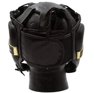 Nouvelle conception professionnelle de haute qualité, protège-tête en cuir grande taille, double sport, boxe, MMA, logo personnalisé, couleur unisexe, meilleur choix - Product Image 2