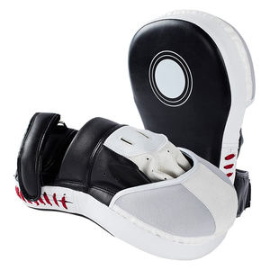 นวมต่อยมวยสำหรับฝึกซ้อมเป้าซ้อมเป้าชกมวยหนังแท้หรือหนังสังเคราะห์โลโก้ส่วนตัวทรงกลม - Product Image 2