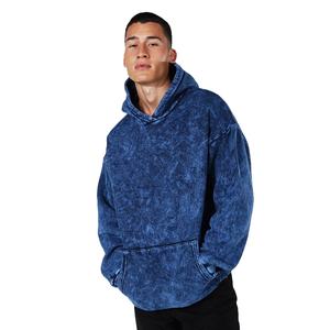 Sudadera con Capucha Extra Grande Estilo Vintage, Corte Regular, Lavado Ácido, Unisex, de Algodón, con Cierre, para Invierno, Ropa Urbana para Hombre y Mujer - Product Image 2