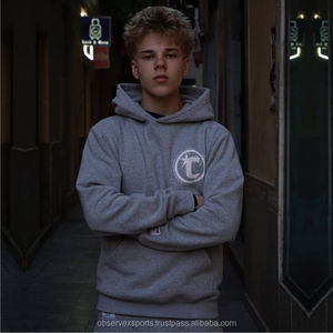 Ensemble de jogging uni imprimé bouffant Streetwear surdimensionné survêtement 2 pièces sweat à capuche court et pantalon de survêtement ensemble survêtements bouffants pour hommes - Product Image 1