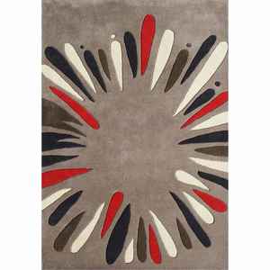 Tapis en laine élégants et modernes, tapis en laine faits à la main pour le salon, la chambre à coucher et le couloir - Product Image 3