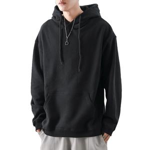 Sweats à capuche en coton anti-rétrécissement de haute qualité pour hommes Sweats à capuche unis de grande taille pour hommes Pulls à capuche personnalisés pour hommes - Product Image 5