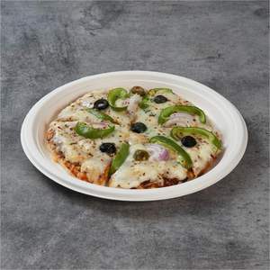 Platos de cena de bagazo de caña de azúcar reutilizables de 12 pulgadas plato desechable biodegradable ecológico para fiestas plato de catering - Product Image 4