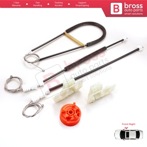 Kit de réparation de lève-vitre avant droit BWR5003 pour Xsara N2 N0 1997-2010 Estate SW Coupé 9222H1 - Product Image 4