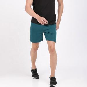 Pantalones cortos de lana de algodón para hombre, pantalones cortos de chándal de lana de algodón 100%, pantalones cortos personalizados para hombre al por mayor - Product Image 2