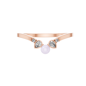 Anillo de compromiso de diamante cultivado en laboratorio de corte de pera de oro sólido de 14 quilates para mujer, joyería de regalo certificada IGI de estilo clásico - Product Image 2