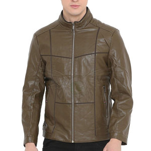 Slim Fit Top Quality Design <b>Men</b> Clothing Casual Leather <b>Jacket</b> Best Winter Fashion Leather <b>Jacket</b> - Product Image 1