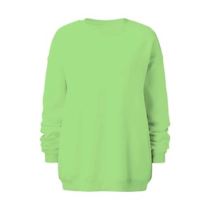 Oversized Long Mockneck Sweatshirt Women Thick Fleece Warm Soft Cotton Relaxed Fit Autumn/<b>winter</b> Casual Fashion <b>Top</b> - Product Image 6
