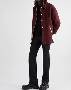 Chaquetas Bomber de Invierno Cálidas, Chaquetas Acolchadas Estilo Universitario, Tela Estampada, Moda Casual, Lona, Hombre, Unisex, Patrones Crudos, Talla Grande - Product Image 5