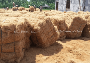 Contenants en fibre de coco à bon prix et matière première en gros/Prix de la fibre de coco en fibre de coco Vietnam - Product Image 5