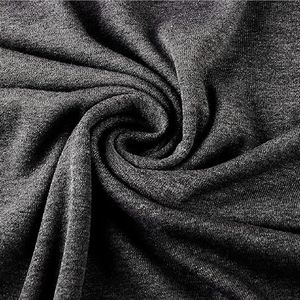 สเวตเตอร์ฤดูหนาวของผู้ชายทรงสลิมฟิตกันรอยยับพร้อมโลโก้หน้าคอกลมสีพื้นทั้งหมดทำจากโพลีเอสเตอร์ - Product Image 5