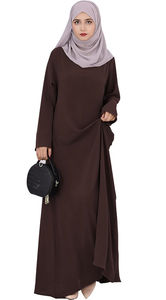 Abaya islamique de qualité supérieure, nouvelle, élégante, respirante, traditionnelle, vintage, longueur cheville, robe musulmane, décontractée, arabe, qatari, turque - Product Image 4