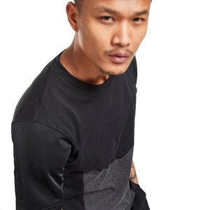 Venta al por mayor 100% algodón cuello redondo Camiseta para hombres peso pesado OEM ropa casual que absorbe la humedad de secado rápido Fitness estampado para uso en el gimnasio - Product Image 3