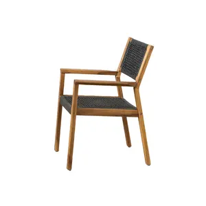 Competitive Price Chair Outdoor Good Quality Making From Acacia Wood Customized For Wholesale Made In Vietnam Supplier