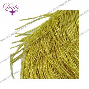 Alambre de lingotes de cobre brillante metálico francés para trabajos de bordado-Turquesa en color - Product Image 6