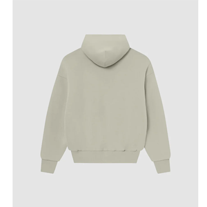Vente en gros de sweat à capuche surdimensionné personnalisé de luxe pour hommes fabrication de coton lourd 100% 500gsm sweat à capuche en éponge française sans ficelle - Product Image 2