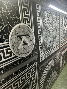 Nueva alfombra creativa suave exactamente como su necesidad producida por alfombras Goldenmoon Alfombra ecológica personalizable con logotipo de etiqueta privada - Product Image 2