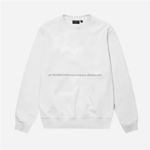 2024 direct usine haute qualité hommes sweat respirant col rond doux ample XL Logo personnalisé imprimé OEM polaire hiver chaud - Product Image 5