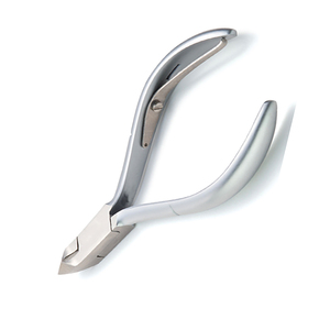 Pinzas para cutículas de acero inoxidable alemanas hechas a medida, cuchillas afiladas de un solo resorte, pinzas para uñas cómodas para belleza OEM - Product Image 2