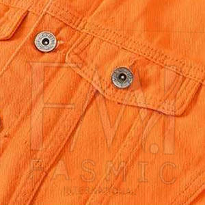 Chaquetas vaqueras con estilo para hombre Ropa de lona de tamaño personalizable del fabricante Ropa de utilidad relajada - Product Image 6