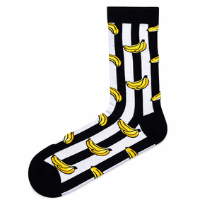 Chaussettes en coton au design amusant et original, chaussettes à motifs vibrants pour hommes et femmes, chaussettes douces, respirantes, très extensibles, chaussettes de mode pour tous les jours - Product Image 2