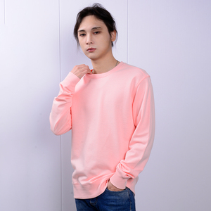 Pull-over OEM de haute qualité pour hommes, sweats à capuche en coton à col rond vierges, en peluche teinte unie, sweat-shirt à col rond personnalisé, vente en gros - Product Image 3