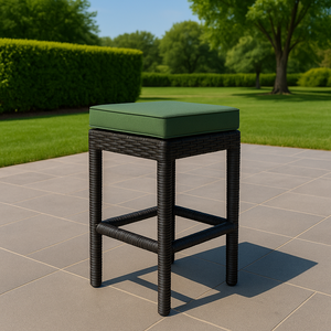 ชุดเก้าอี้บาร์หวายที่ทันสมัยสำหรับลานกลางแจ้งวิลล่าและรีสอร์ทหรูเหมาะสำหรับระเบียงและบ้านพักตากอากาศ - Product Image 4