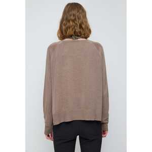 Pull à col rond en crochet à paillettes brillantes pour femmes, tendance gothique vintage Y2K, 100% acrylique, respirant, décontracté, hiver, devant inclus - Product Image 4